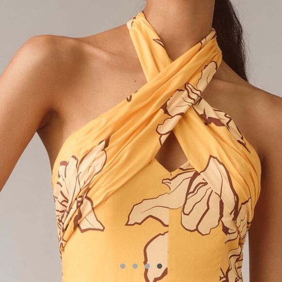 Hutch Floral Halter Maxi Dress - Picture 4 of 5